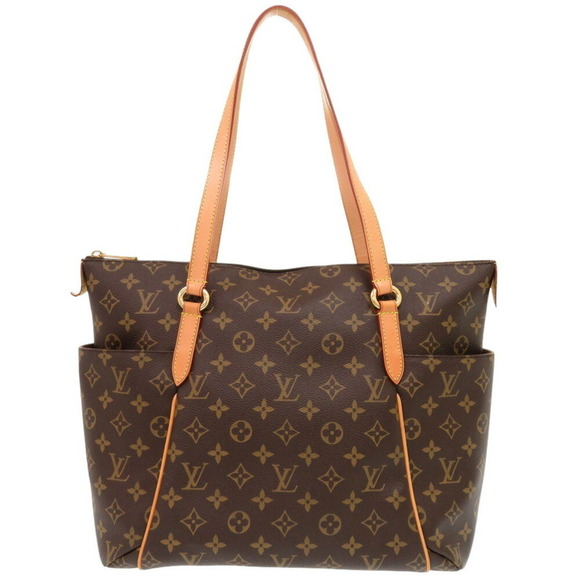 LOUIS VUITTON Brown Monogram Tote Bag - Picture 2 of 9